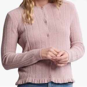 Barefoot Dreams Light Pink Women's Cardigan